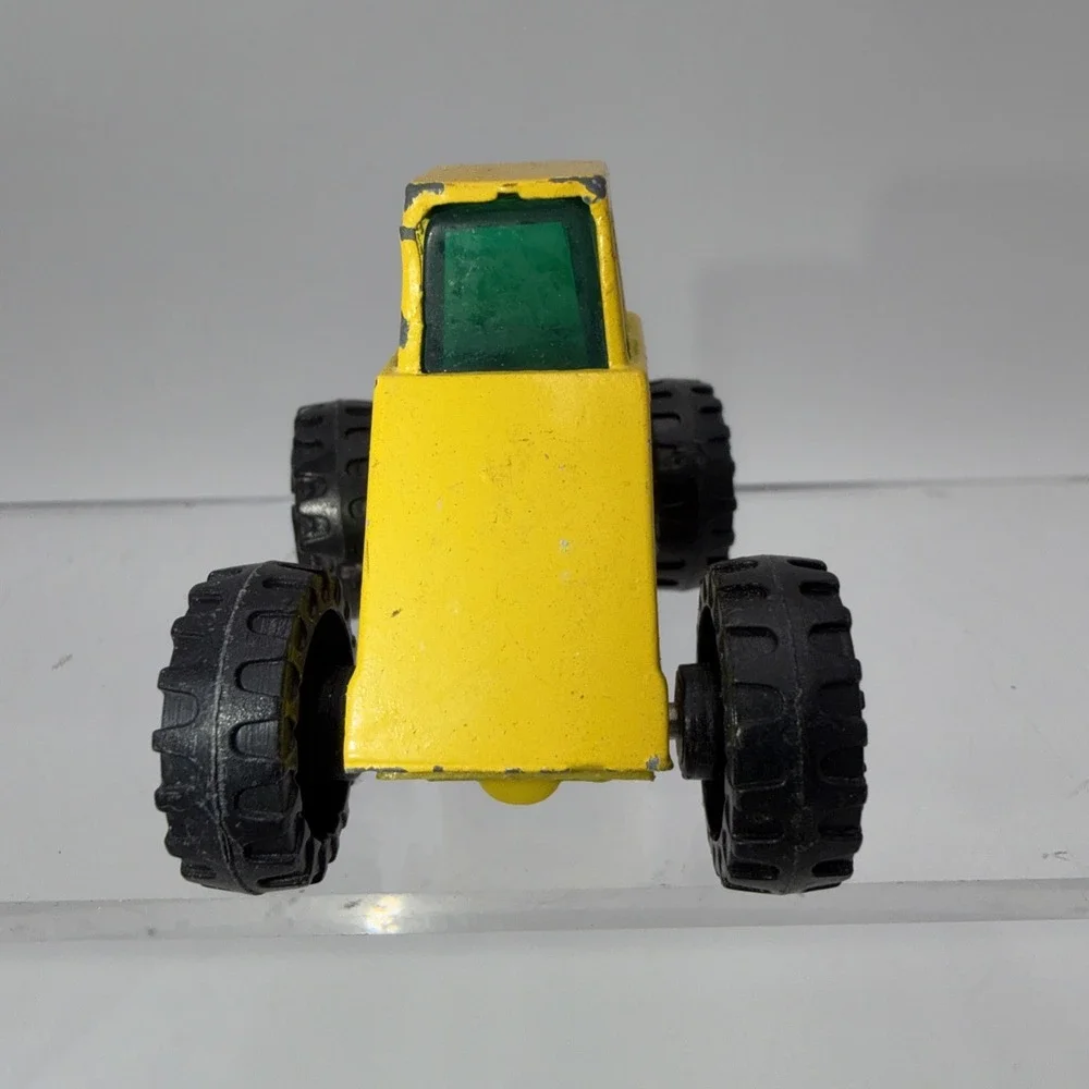 Tonka Tractor Construction Truck Vehicle 1992 Yellow Vintage 1:64 Diecast Used‎